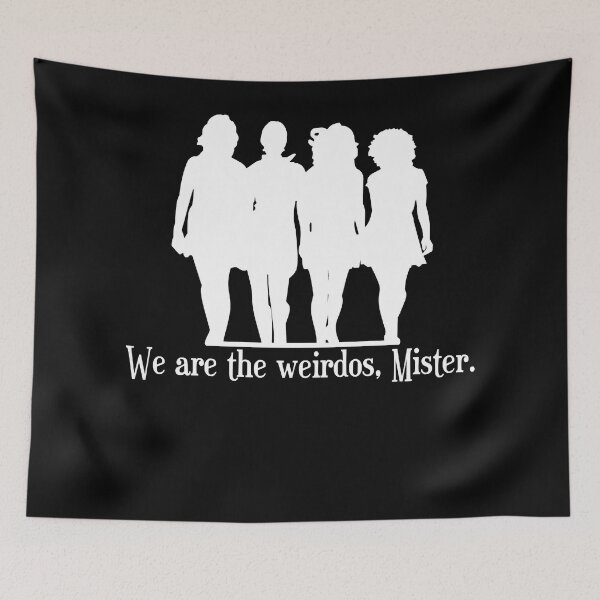 Item preview, Gifts For Women We Are The Weirdos Funny Graphic Gift designed and sold by TerrillBats.