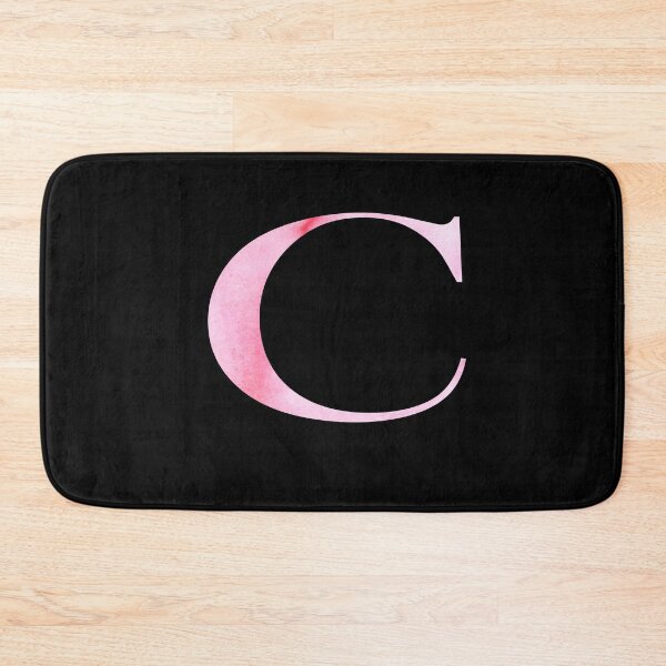 Item preview, Watercolor Monogram Pink Letter C designed and sold by NECHSTORE.