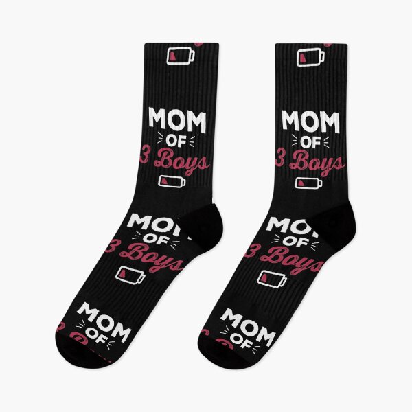 Item preview, Mom Of Three Boys  designed and sold by Merchking1.