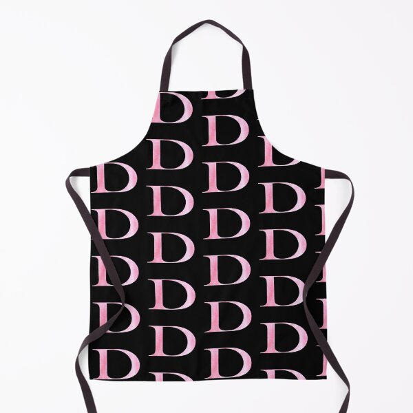 Item preview, Watercolor Monogram Pink Letter D designed and sold by NECHSTORE.