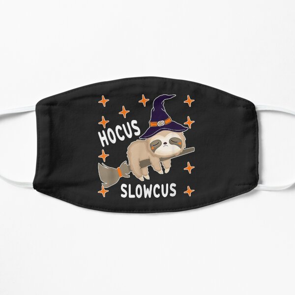 Hocus Slowcus Cute Funny Sloth Halloween 2020 Costume Gift Flat Mask