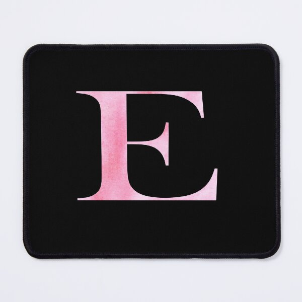 Item preview, Watercolor Monogram Pink Letter E designed and sold by NECHSTORE.