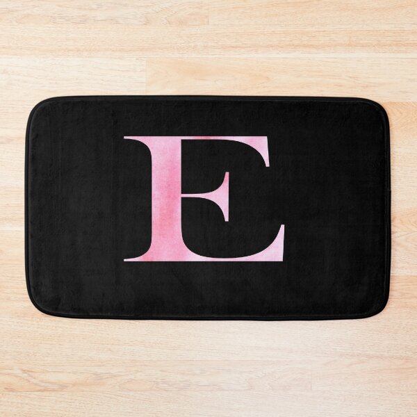 Item preview, Watercolor Monogram Pink Letter E designed and sold by NECHSTORE.