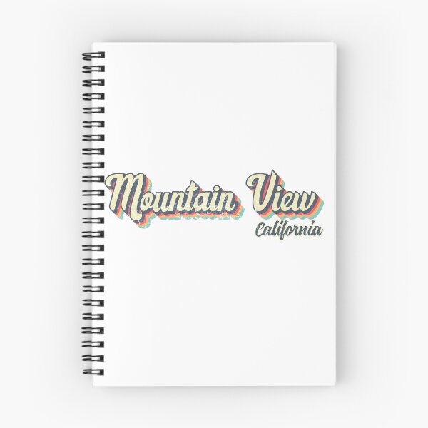 Item preview, Mountain View City California Retro Vintage 70s rainbow designed and sold by Teelogic.