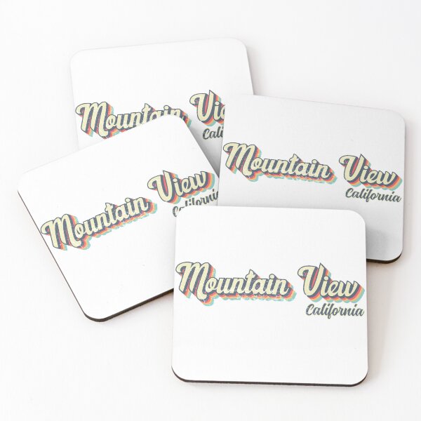 Item preview, Mountain View City California Retro Vintage 70s rainbow designed and sold by Teelogic.