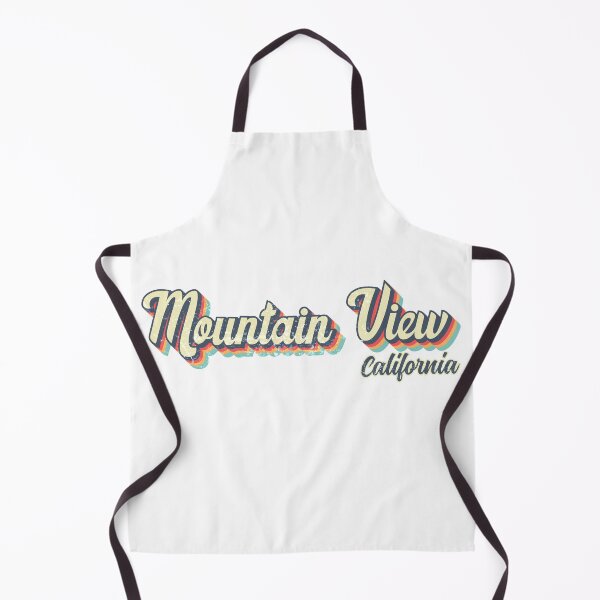 Item preview, Mountain View City California Retro Vintage 70s rainbow designed and sold by Teelogic.