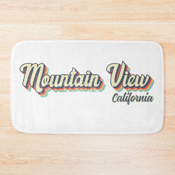 Item preview, Mountain View City California Retro Vintage 70s rainbow designed and sold by Teelogic.