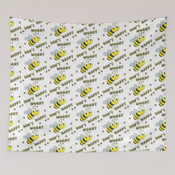 Item preview, Don't Worry, Bee Happy designed and sold by BijouArt.
