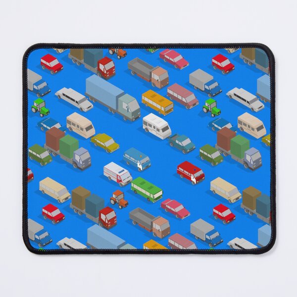 Item preview, Traffic Jam.Cars on a blue background. designed and sold by lantica.