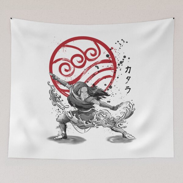 Item preview, Avatar The Power of the Water Tribe sumi-e  designed and sold by FreshThredz.