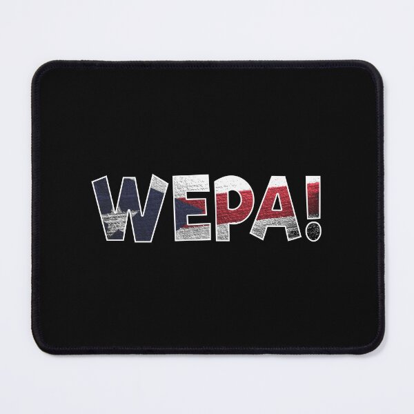 Item preview, Wepa Boricua Puerto Rico Flag, Scream Wepa for Proud Puerto Rican Party Festival Celebration designed and sold by Merchking1.