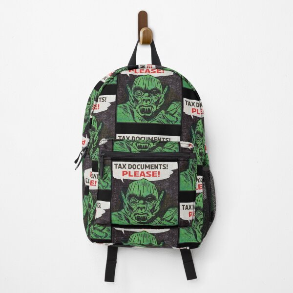 Item preview, Vintage Tax Documents Retro Bureau Taxation FED Officer Monster Gift designed and sold by TheAplus.