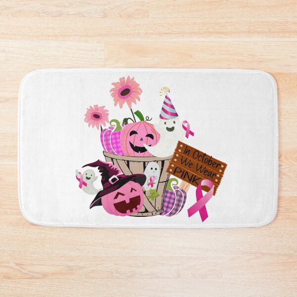 Item preview, In October We Wear Pink Breast Cancer Awareness Support designed and sold by ittybittyowl.