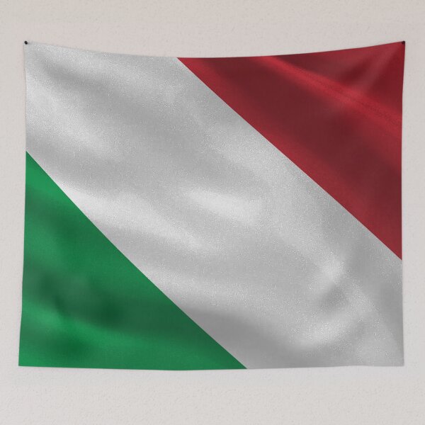 Item preview, Italy Acock Flag  designed and sold by M3PicsStudio.