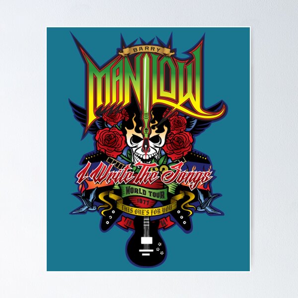 Item preview, Barry Manilow World Tour  designed and sold by FreshThredz.