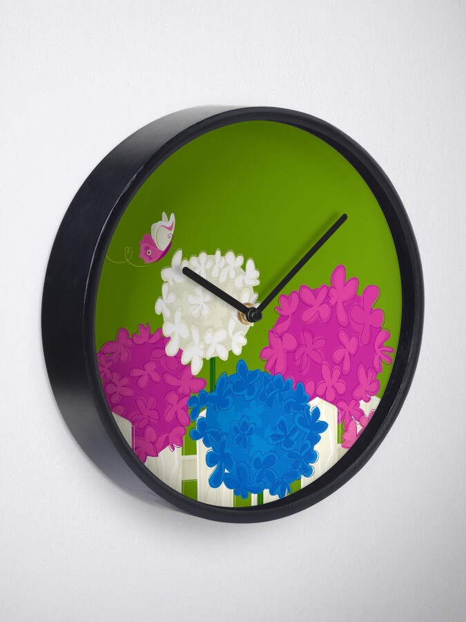 Alternate view of Flower Garden Clock