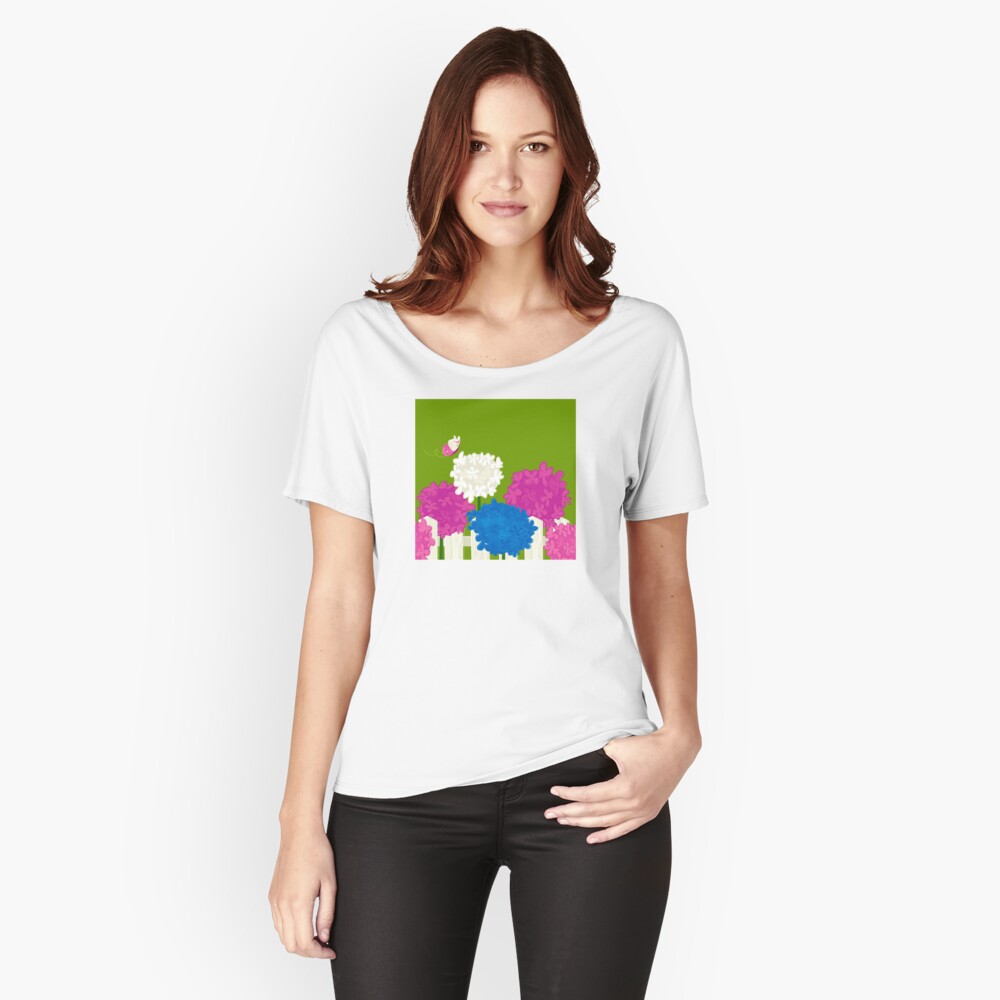Flower Garden Relaxed Fit T-Shirt