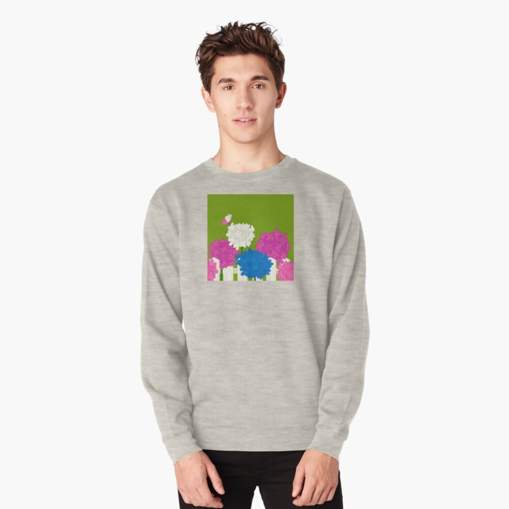 Flower Garden Pullover Sweatshirt
