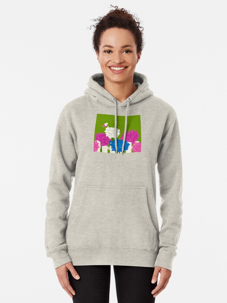 Alternate view of Flower Garden Pullover Hoodie