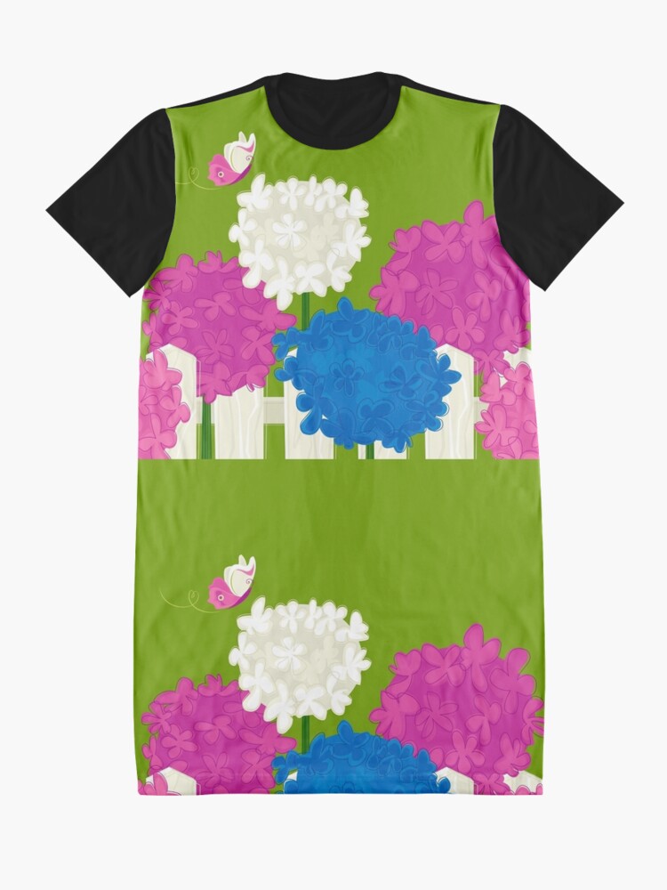 Alternate view of Flower Garden Graphic T-Shirt Dress