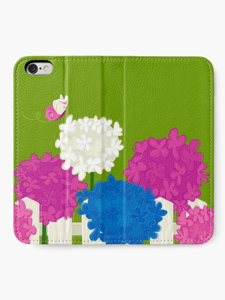 Alternate view of Flower Garden iPhone Wallet