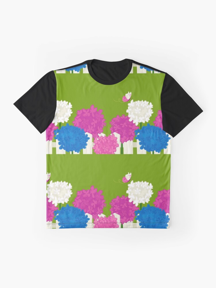 Alternate view of Flower Garden Graphic T-Shirt