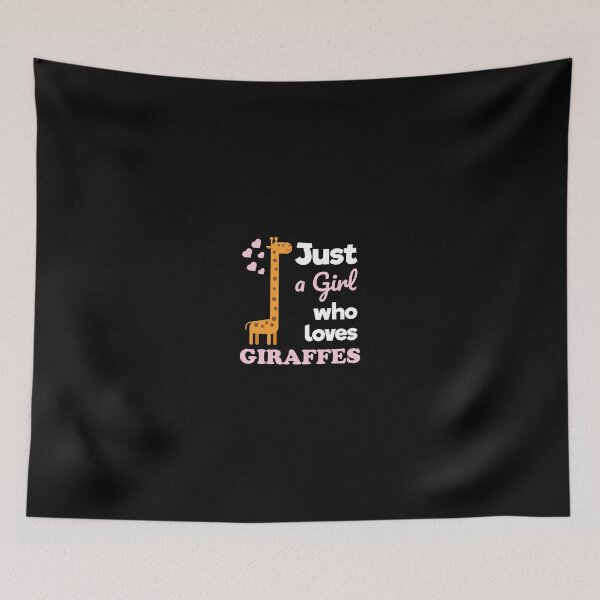 Item preview, Girls Giraffe Gift Just A Girl Who Loves Giraffes designed and sold by fried1982.
