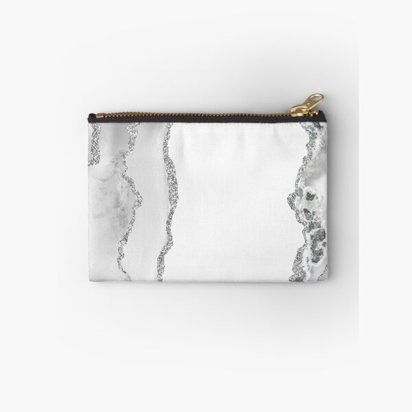 Item preview, White & Silver Agate Texture 08 designed and sold by Bridax.