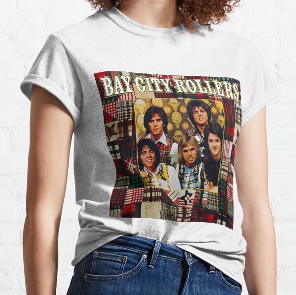 bay city rollers t shirt ladies