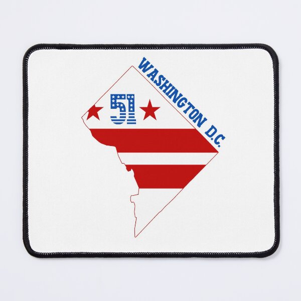 Item preview, Washington DC 51st State -  Statehood for DC. designed and sold by HROC.