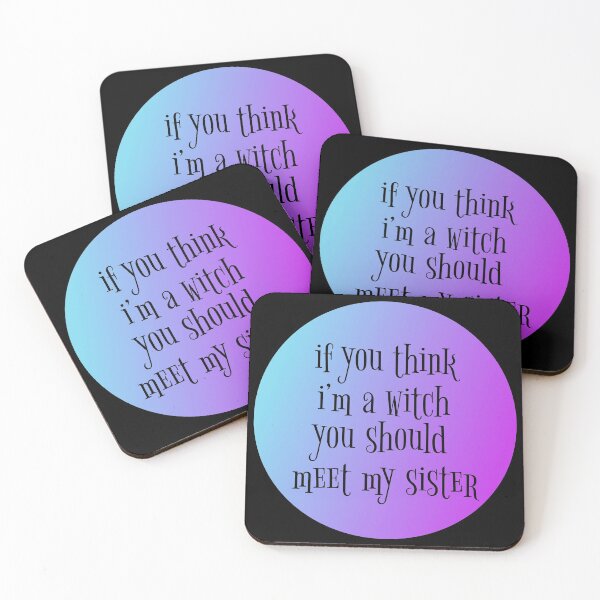 Item preview, If You Think Im A Witch You Should Meet My Sister designed and sold by PF-creations.
