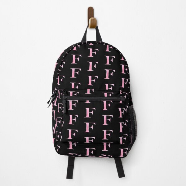 Item preview, Watercolor Monogram Pink Letter F designed and sold by NECHSTORE.