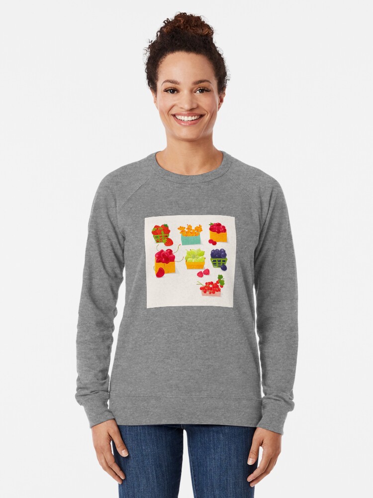 Alternate view of Sweet Berries Lightweight Sweatshirt