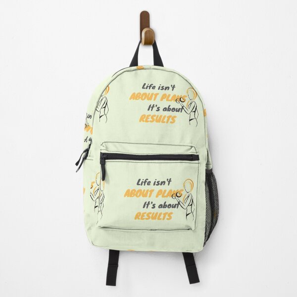 Item preview, Life Isn't About Plans It's About Results-Action Attitude Quotes designed and sold by Red-ElYoubi.