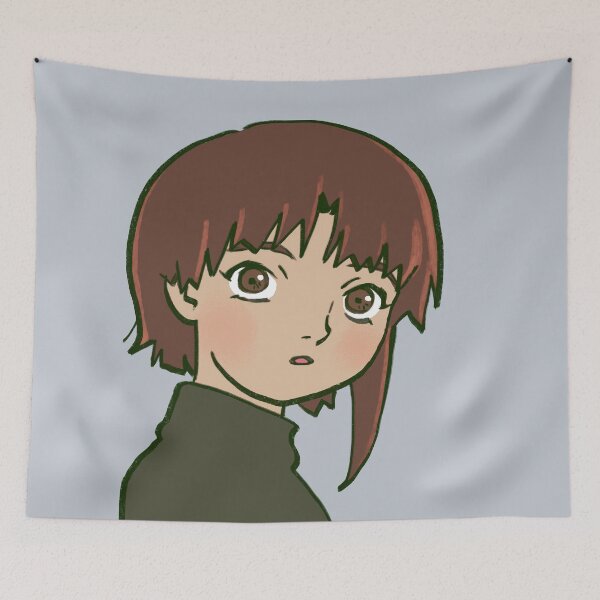 Item preview, I draw anime lain iwakura  / serial experiments lain designed and sold by RansRoom.
