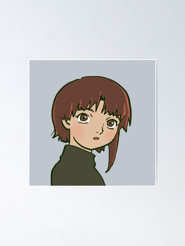  Anime Serial Experiments Lain Poster Canvas Gifts Wall