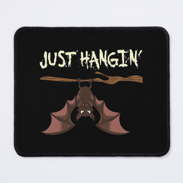 Item preview, Just Hangin Funny Bat Cute Goth Halloween, Spooky Exotic Animal Lover designed and sold by Merchking1.