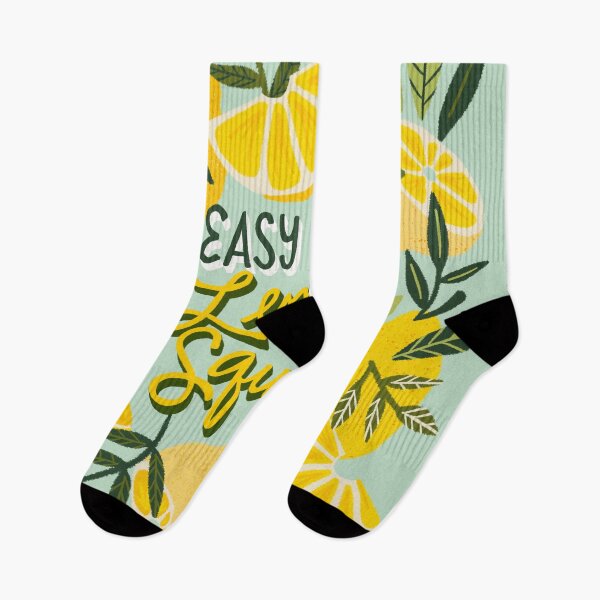 Item preview, Easy Peasy Lemon Squeezy – Mint designed and sold by Cat Coquillette.