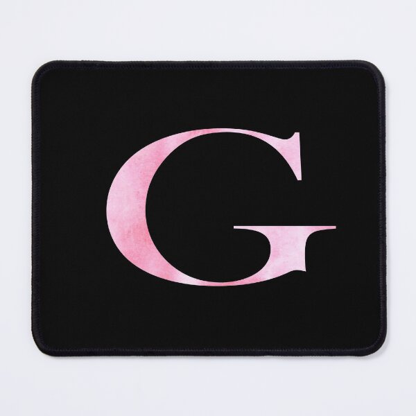 Item preview, Watercolor Monogram Pink Letter G designed and sold by NECHSTORE.