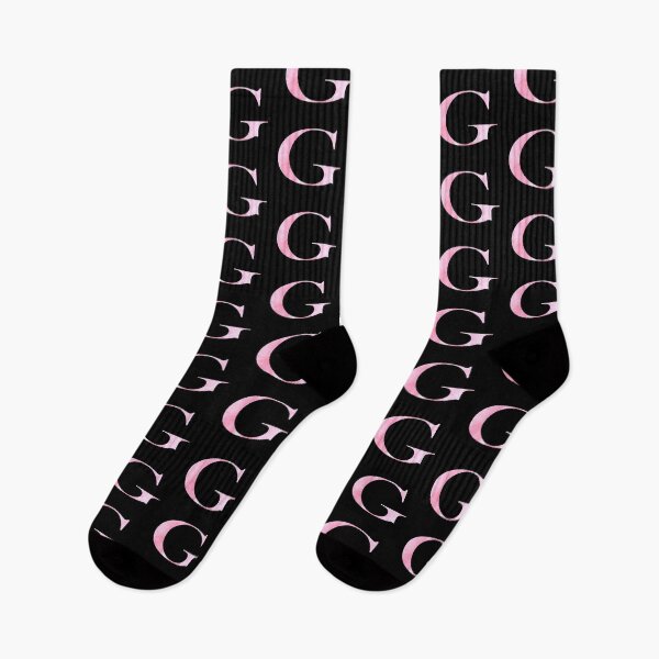 Item preview, Watercolor Monogram Pink Letter G designed and sold by NECHSTORE.