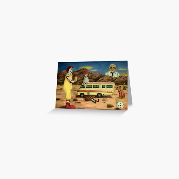 Fast Food Nightmare 5 Greeting Card