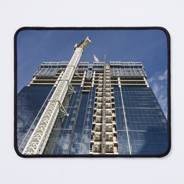 Item preview, Construction of a new glass and steel skyscraper reflecting the perfect sky designed and sold by James-Cole.