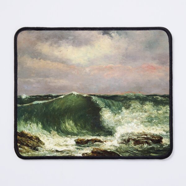 Item preview, Waves, Gustave Courbet designed and sold by fourretout.