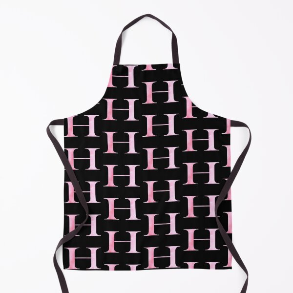 Item preview, Watercolor Monogram Pink Letter H designed and sold by NECHSTORE.