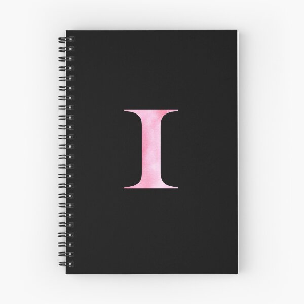 Item preview, Watercolor Monogram Pink Letter I designed and sold by NECHSTORE.