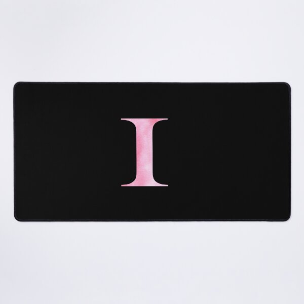 Item preview, Watercolor Monogram Pink Letter I designed and sold by NECHSTORE.