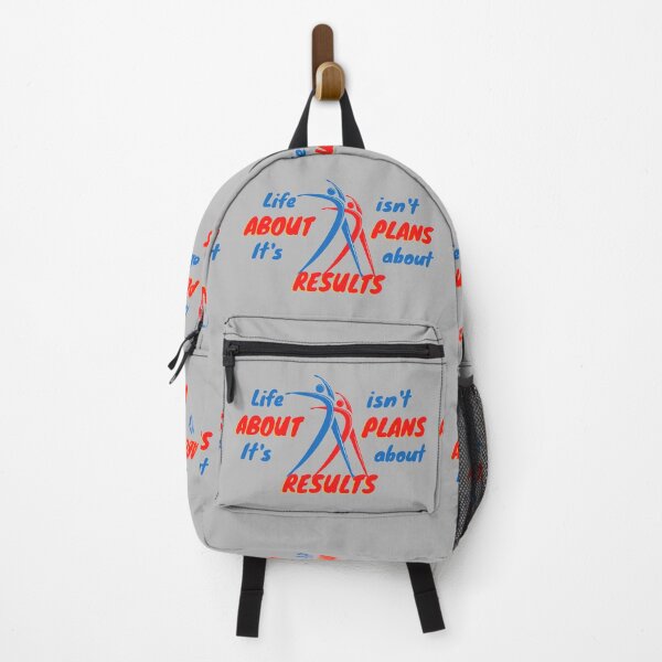 Item preview, Life Isn't About Plans It's About Results-Action Attitude Quotes designed and sold by Red-ElYoubi.
