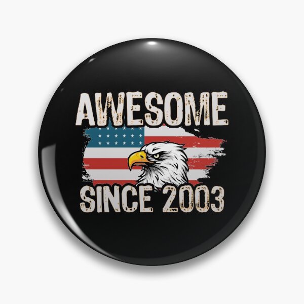 Item preview, Awesome Birthday,  Made In 2003, 16 Years Of Being Awesome 16th Birthday 2003,  Born 2003  designed and sold by Merchking1.