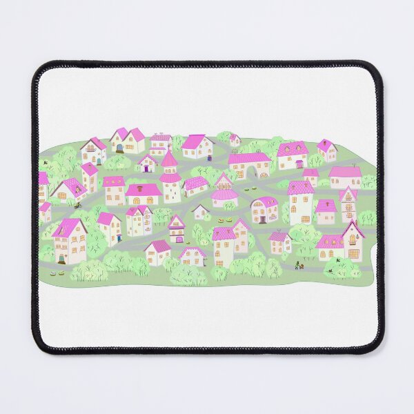 Item preview, Cute cartoon town. designed and sold by lantica.