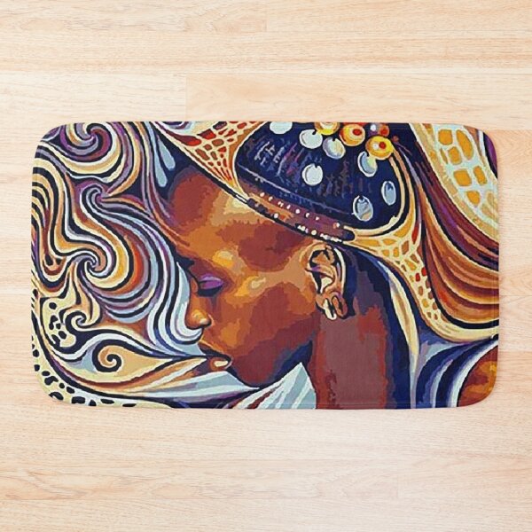 Item preview, Women Black Woman Pattern pop art, painting designed and sold by EndriDulellari.